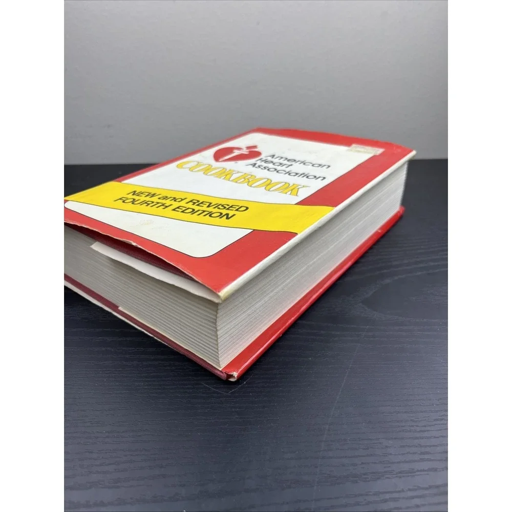American Heart Association Cookbook 4th Edition Vintage Healthy Recipes Book